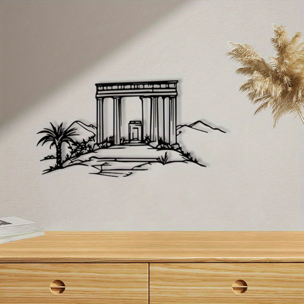 Sustainable Living Products - CIFBUY Iron Wall Art Religious Mural