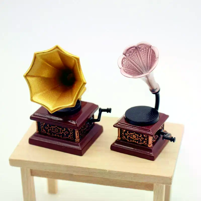 Dollhouse Vintage Phonograph M - Sustainable Living Products review and price