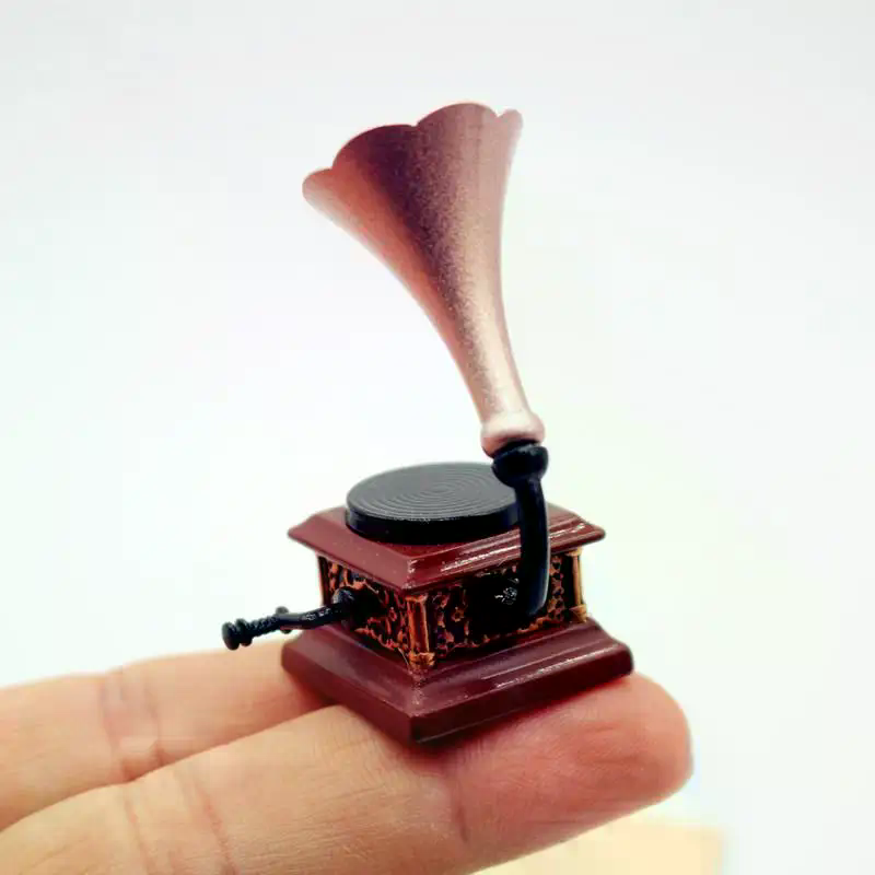 Dollhouse Vintage Phonograph M - Sustainable Living Products review and price